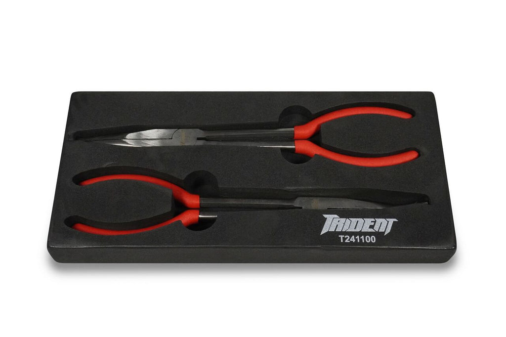 Trident 2pc Long Nose Plier Set