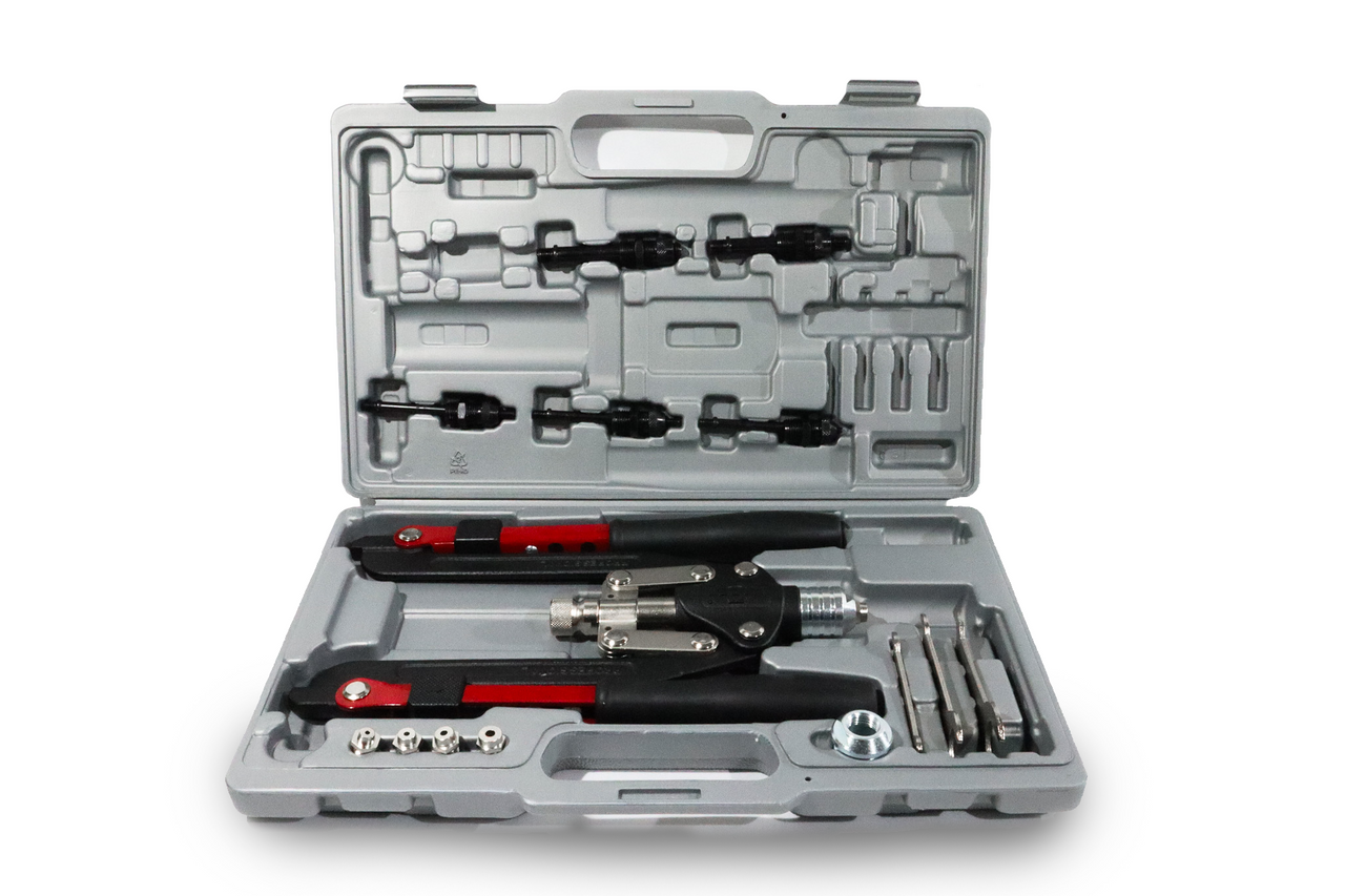 Trident Riveter and Nut Riveter Plier Set