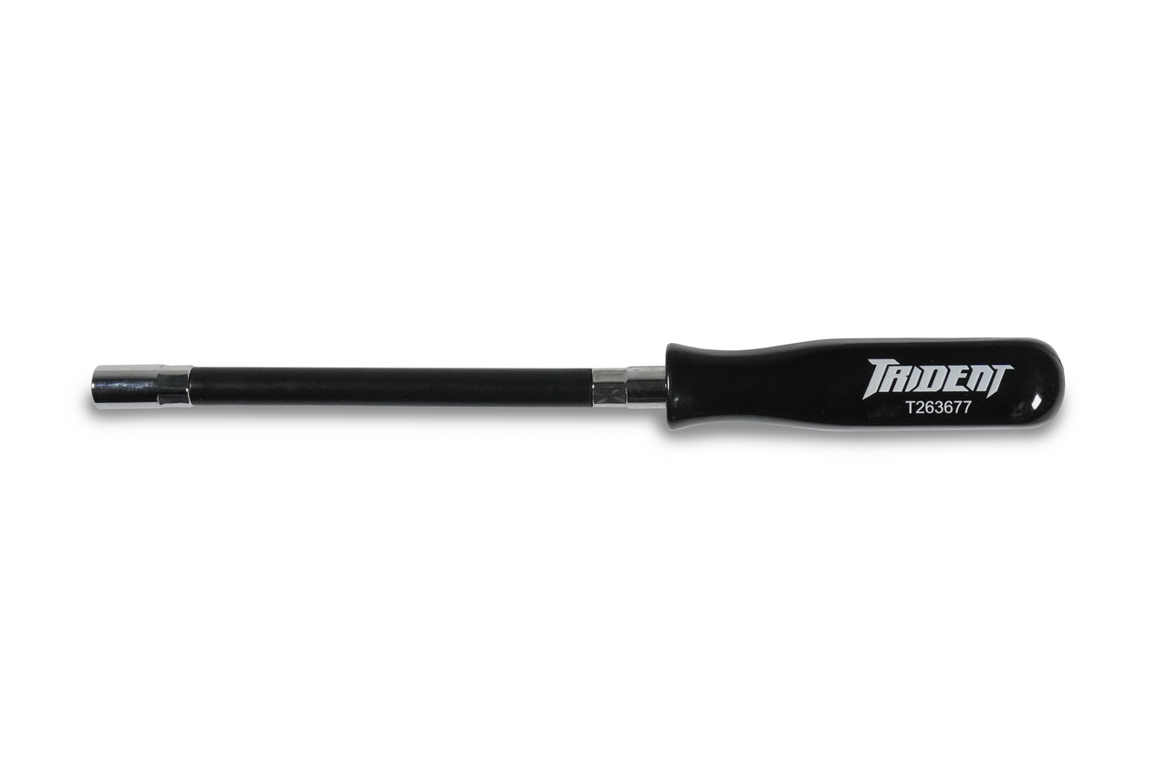Trident Hose Clip Driver Flexible 7mm PVC Handle Black