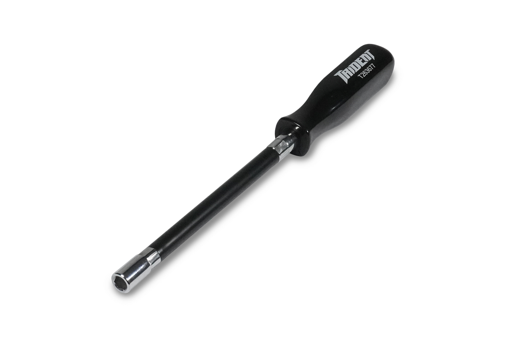 Trident Hose Clip Driver Flexible 7mm PVC Handle Black