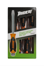 Trident Torque Pro 6pc Pound Screwdriver Pz Slot & PH Orange