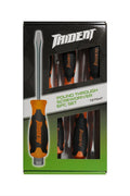 Trident Torque Pro 6pc Pound Screwdriver Pz Slot & PH Orange