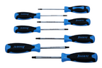 Trident Torque Pro 7Pc Tamper Torx Dr 100mm x TT10-TT40 Blue