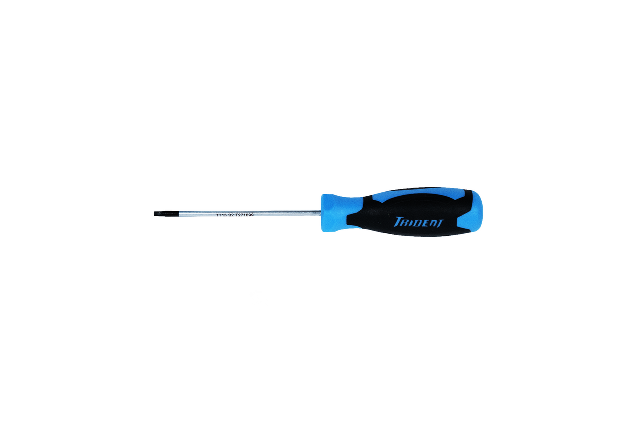 Trident Torque Pro Tamper Torx Driver 100mm x TT15 Blue