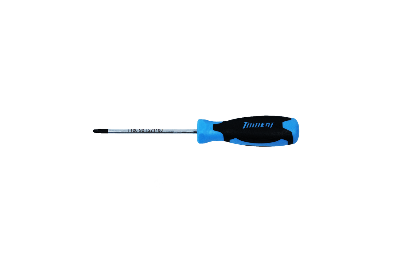 Trident Torque Pro Tamper Torx Driver 100mm x TT20 Blue