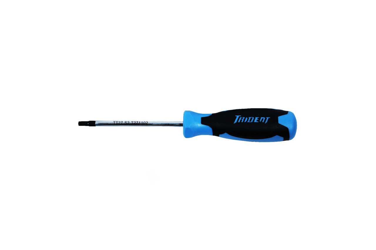 Trident Torque Pro Tamper Torx Driver 100mm x TT27 Blue