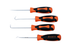 Trident Torque Pro 4Pc Mini Hook & Pick Set Orange