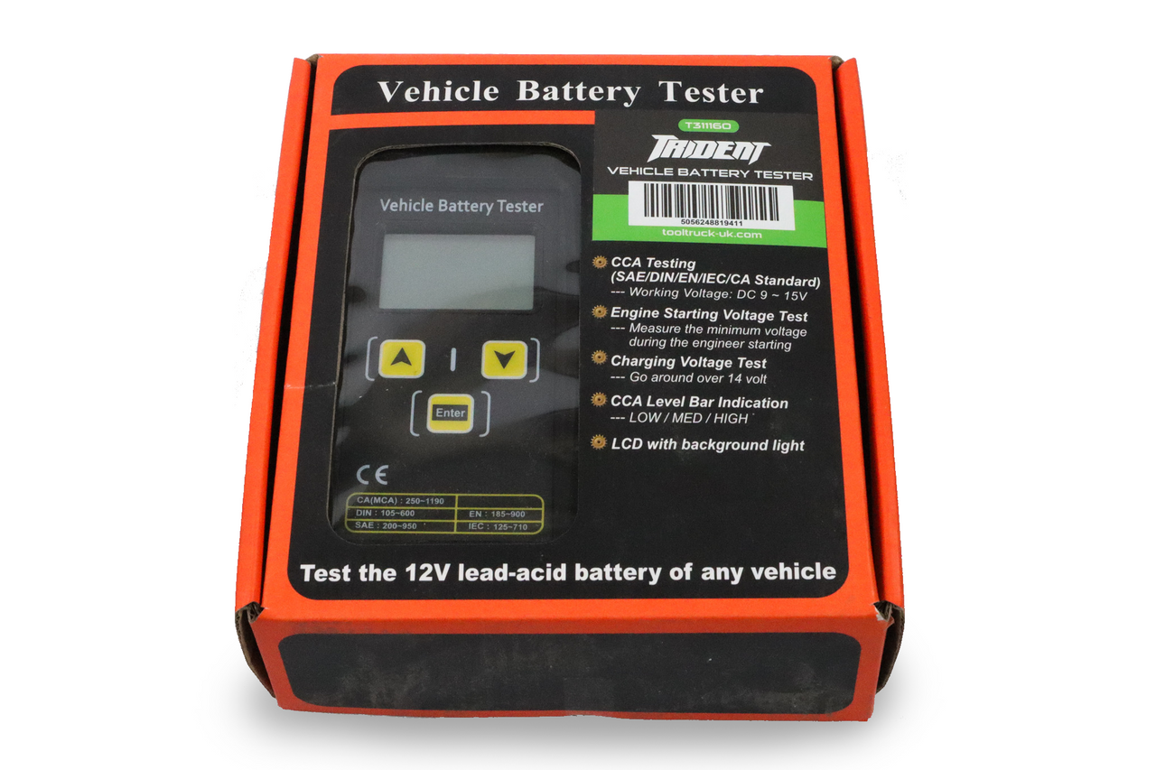 Trident Vehicle Battery Tester Digital