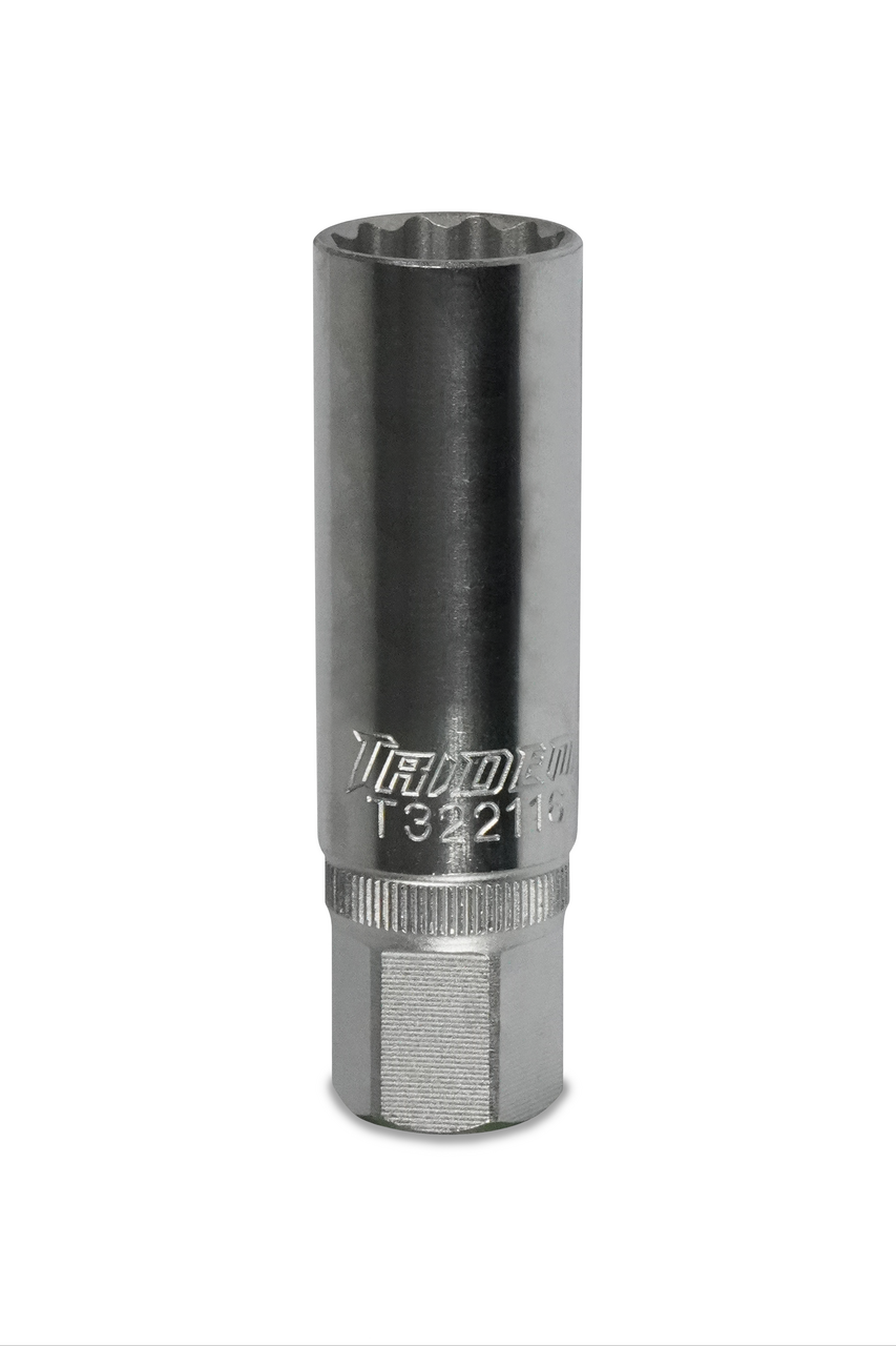 Trident Magnetic Spark Plug Skt 3/8 Drive 16mm