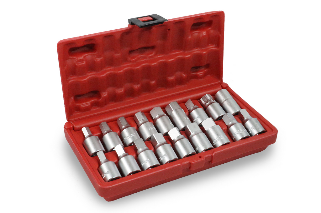 Trident Drain Plug Key Set 18pc