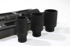 Trident Hub Nut Socket Set Impact Deep 12pt 6pc in EVA Foam