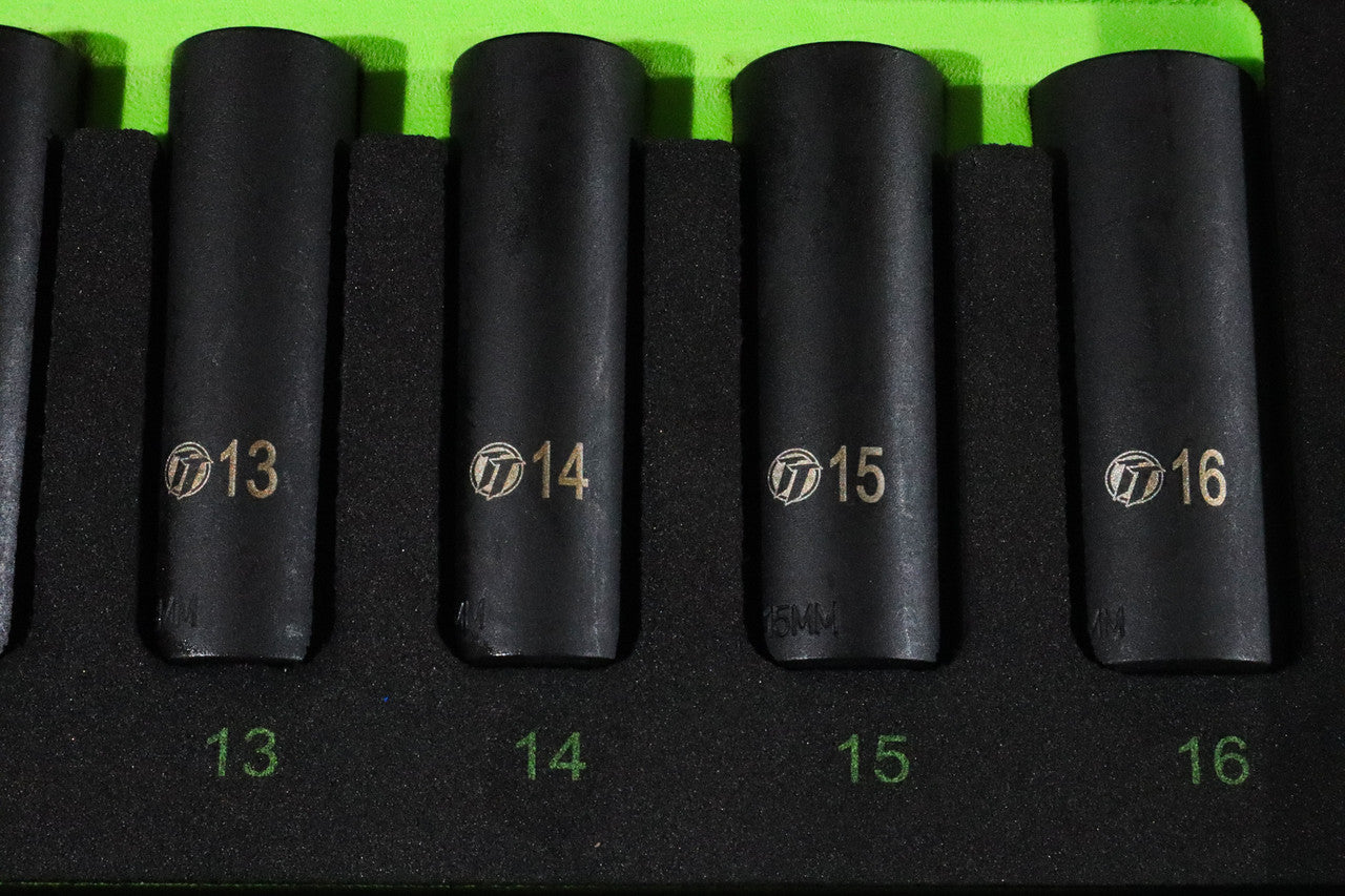ToolTruck 13pc 3/8 Drive 6 point Deep Impact Socket Set