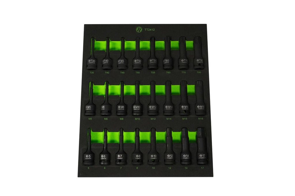 ToolTruck 24pc 1/2 Drive Master Impact Socket Bit Set