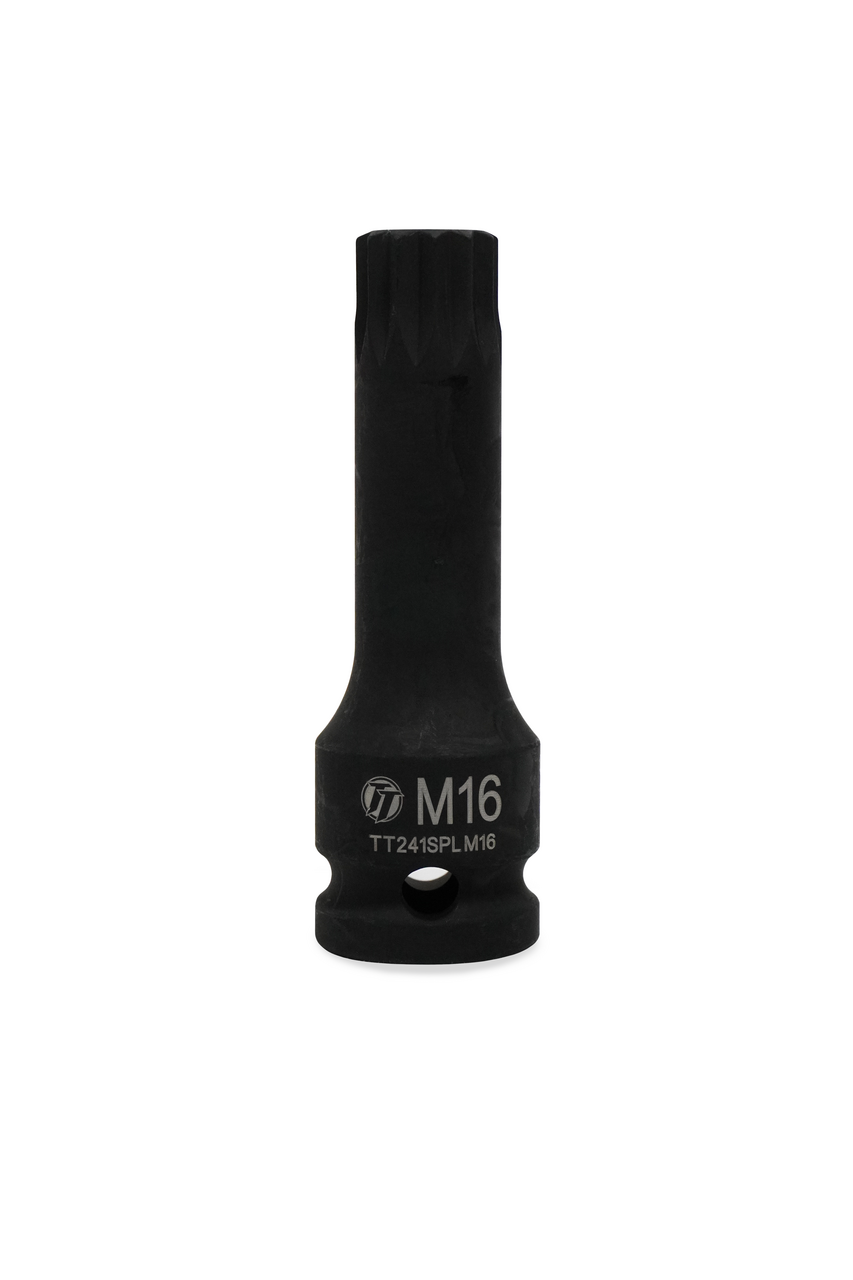 ToolTruck 1/2 Drive Impact Spline Socket M16 x 75mm