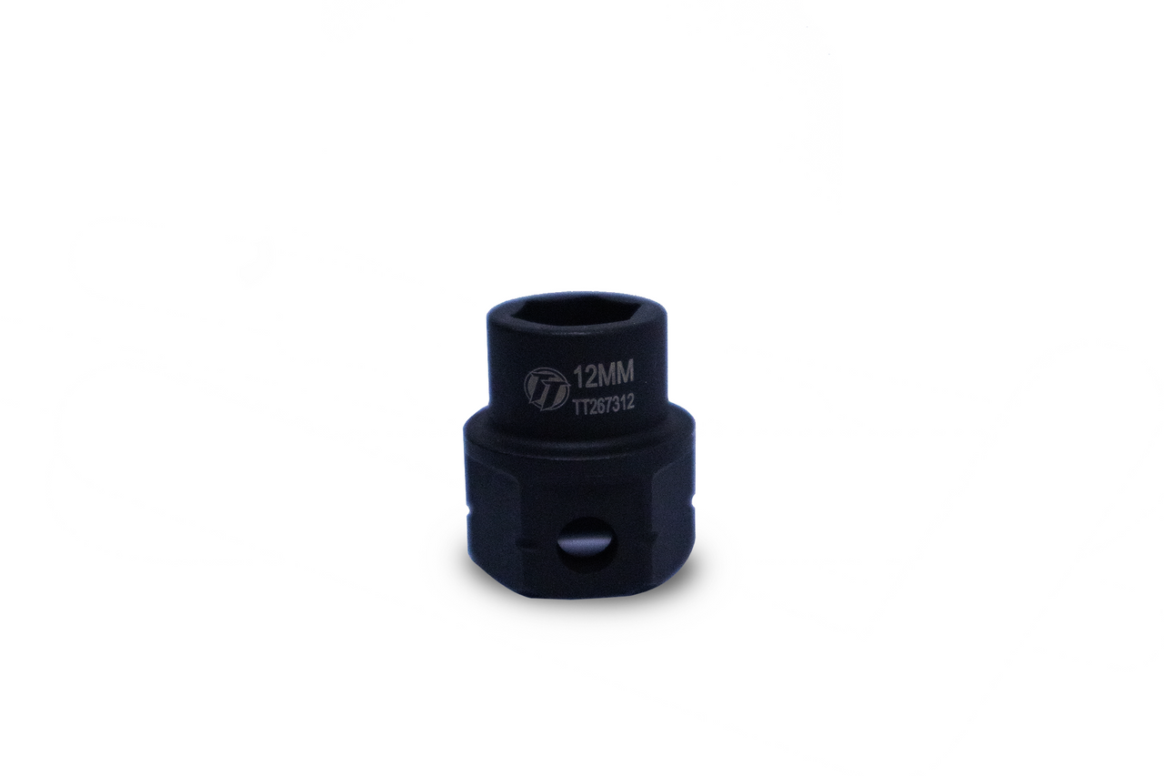 ToolTruck 1/2 Dr Low Profile Socket Hex Shank 6pt 12mm