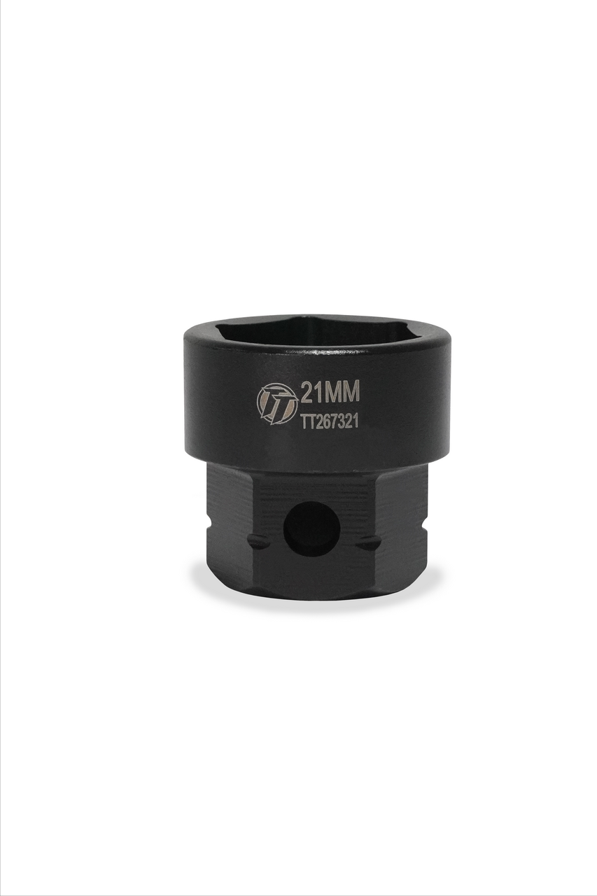 ToolTruck 1/2 Dr Low Profile Socket Hex Shank 6pt 21mm