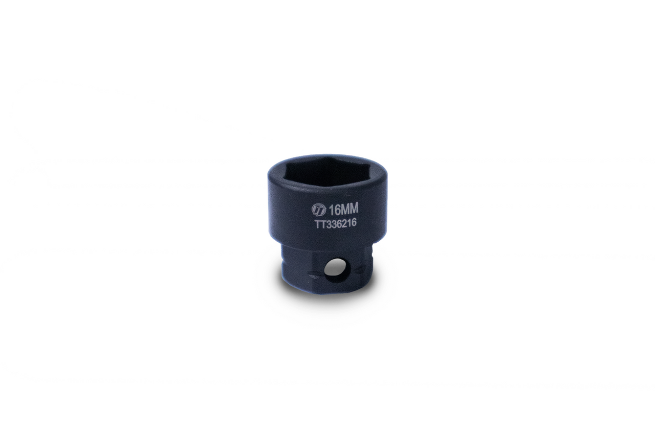 ToolTruck 3/8 Dr Low Profile Socket Hex Shank 6pt 16mm