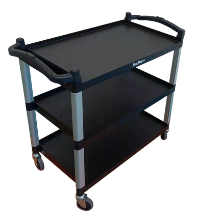 ToolTruck 3 Shelf Plastic Service Cart - 101x53x95cm