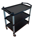 ToolTruck 3 Shelf Plastic Service Cart - 101x53x95cm