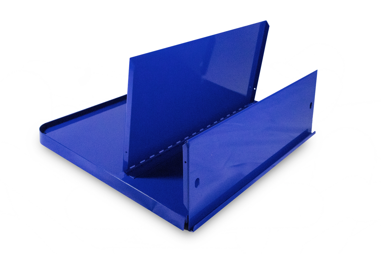 ToolTruck Blue Foldable Side Shelf with Rubber Mat