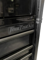 ToolTruck 42inch Tool Box Stack 8 Draw Roll Cab & 8 Draw Top Chest - Black & Matt Black