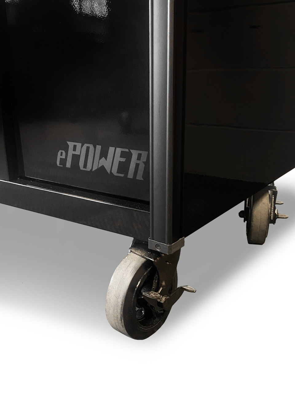 ToolTruck 42inch Tool Box Stack 8 Draw Roll Cab & 8 Draw Top Chest - Black & Matt Black