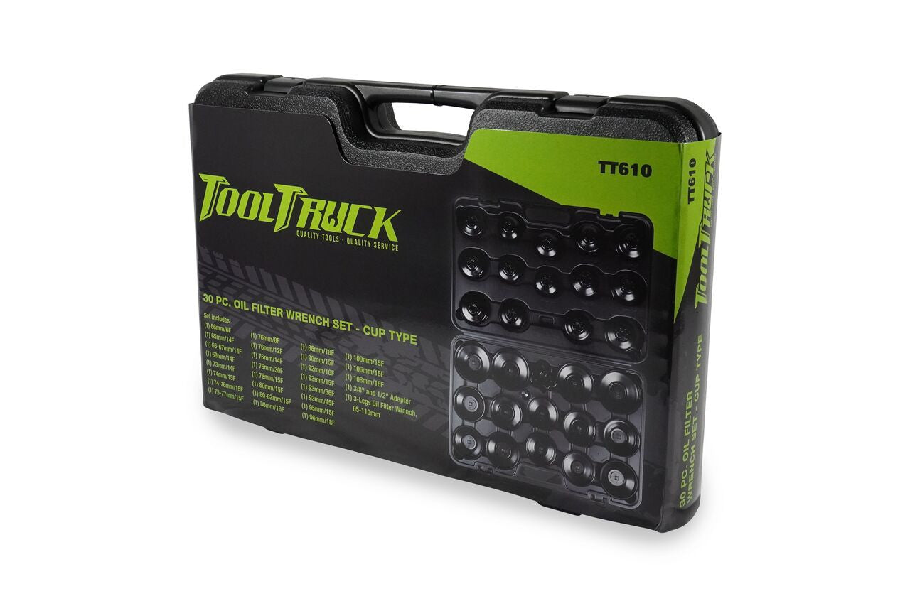ToolTruck 30pc Oil Filter Wrench Set - Cup Type