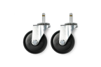ToolTruck 2pc Replacement Swivel Wheel 4in - Non-Locking for TTSC1