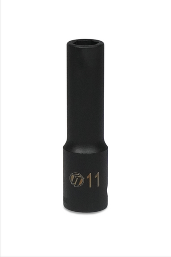 ToolTruck 1/2 Drive 11mm 6 Pt Deep Impact Socket