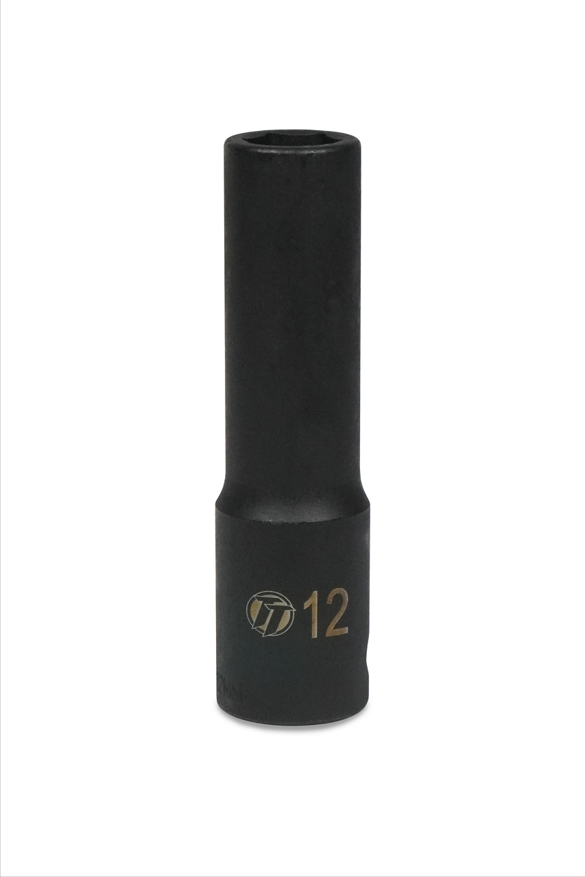 ToolTruck 1/2 Drive 12mm 6 Pt Deep Impact Socket