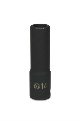 ToolTruck 1/2 Drive 14mm 6 Pt Deep Impact Socket