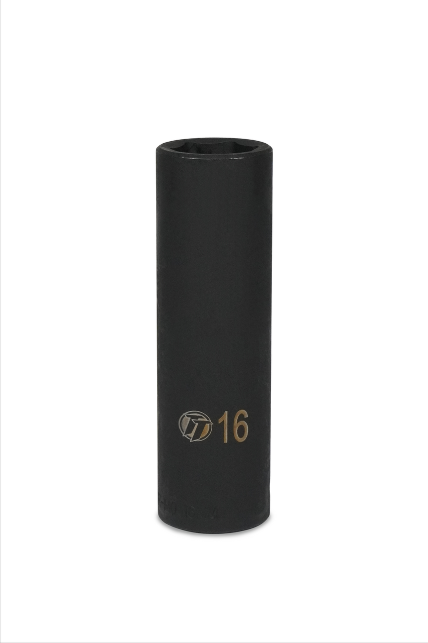 ToolTruck 1/2 Drive 16mm 6 Pt Deep Impact Socket
