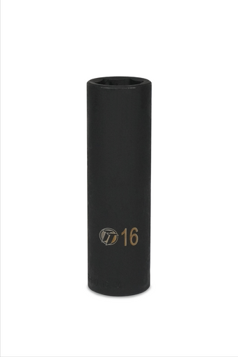 ToolTruck 1/2 Drive 16mm 6 Pt Deep Impact Socket
