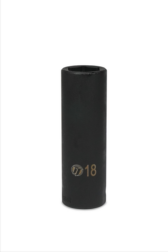 ToolTruck 1/2 Drive 18mm 6 Pt Deep Impact Socket