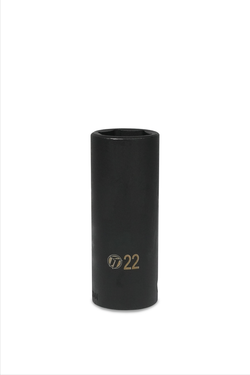 ToolTruck 1/2 Drive 22mm 6 Pt Deep Impact Socket