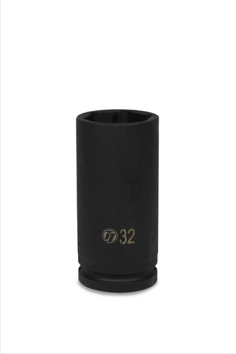 ToolTruck 1/2 Drive 32mm 6 Pt Deep Hub Nut Socket