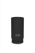 ToolTruck 1/2 Drive 34mm 6 Pt Deep Hub Nut Socket