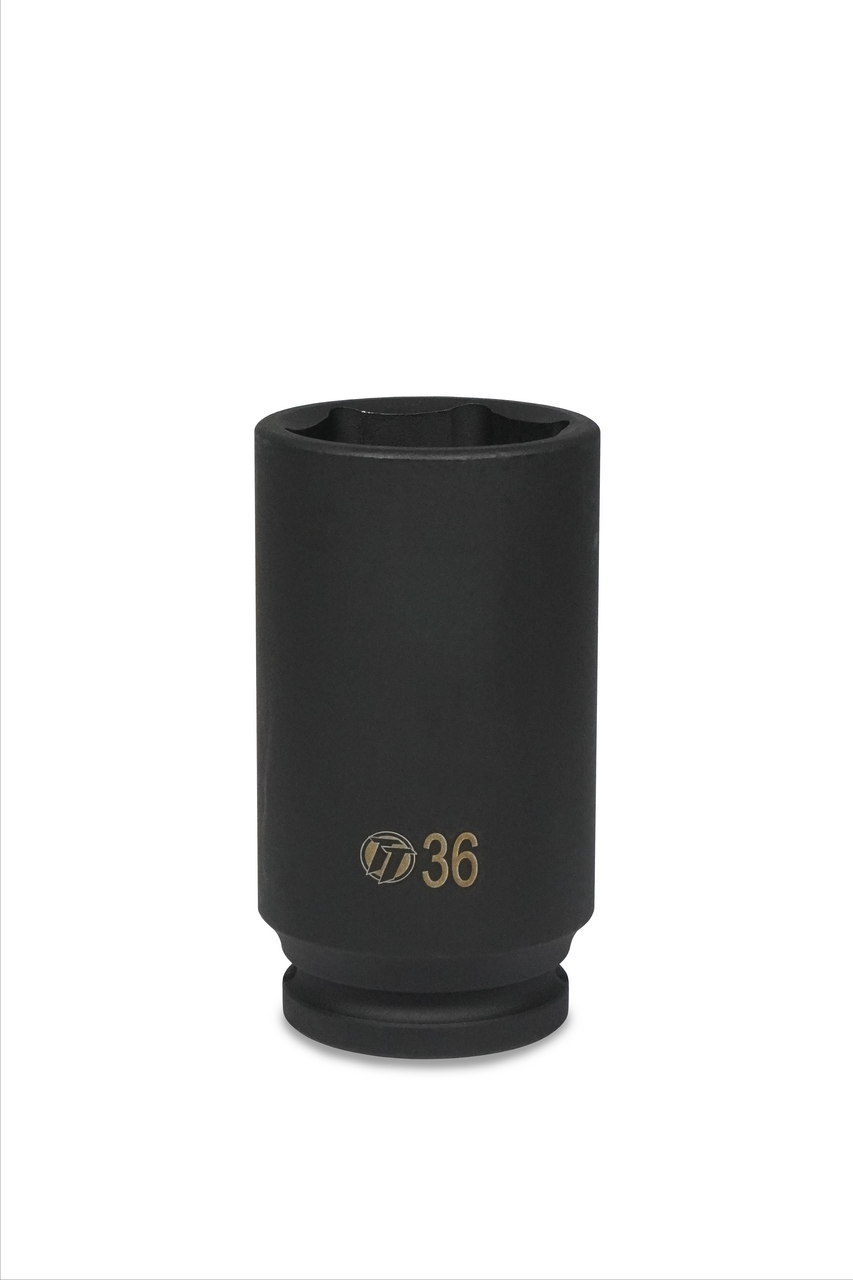 ToolTruck 1/2 Drive 36mm 6 Pt Deep Hub Nut Socket