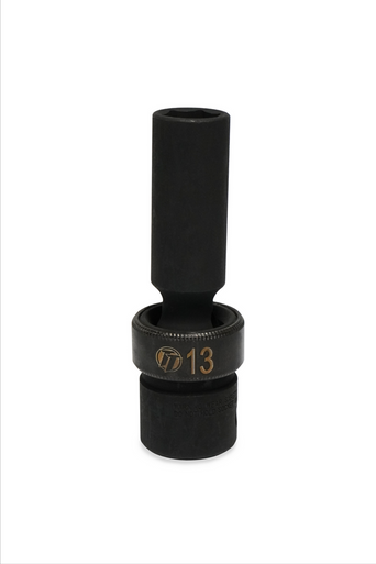 ToolTruck 1/2 Drive 12mm 6 Pt Deep Universal Impact Socket