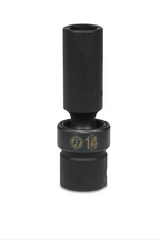ToolTruck 1/2 Drive 14mm 6 Pt Deep Universal Impact Socket