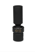 ToolTruck 1/2 Drive 15mm 6 Pt Deep Universal Impact Socket