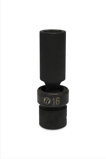 ToolTruck 1/2 Drive 16mm 6 Pt Deep Universal Impact Socket