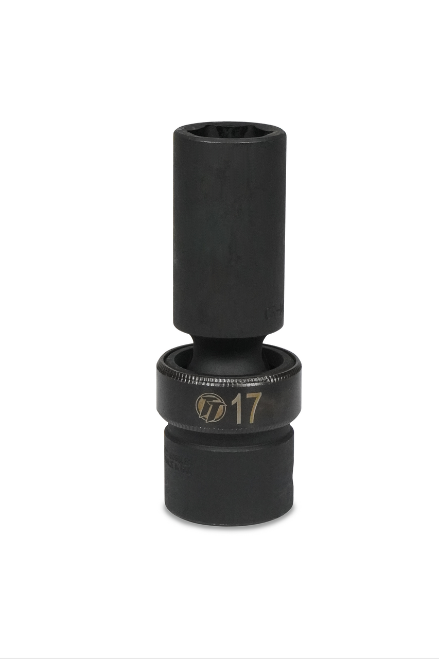 ToolTruck 1/2 Drive 17mm 6 Pt Deep Universal Impact Socket
