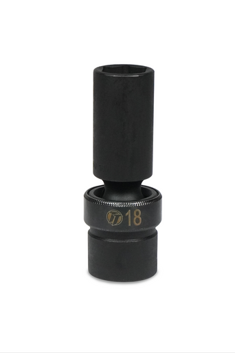 ToolTruck 1/2 Drive 18mm 6 Pt Deep Universal Impact Socket