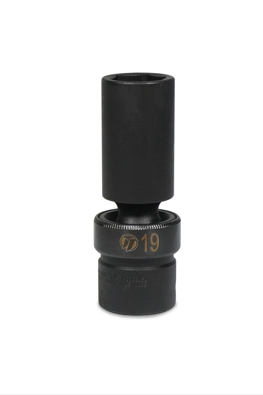 ToolTruck 1/2 Drive 19mm 6 Pt Deep Universal Impact Socket