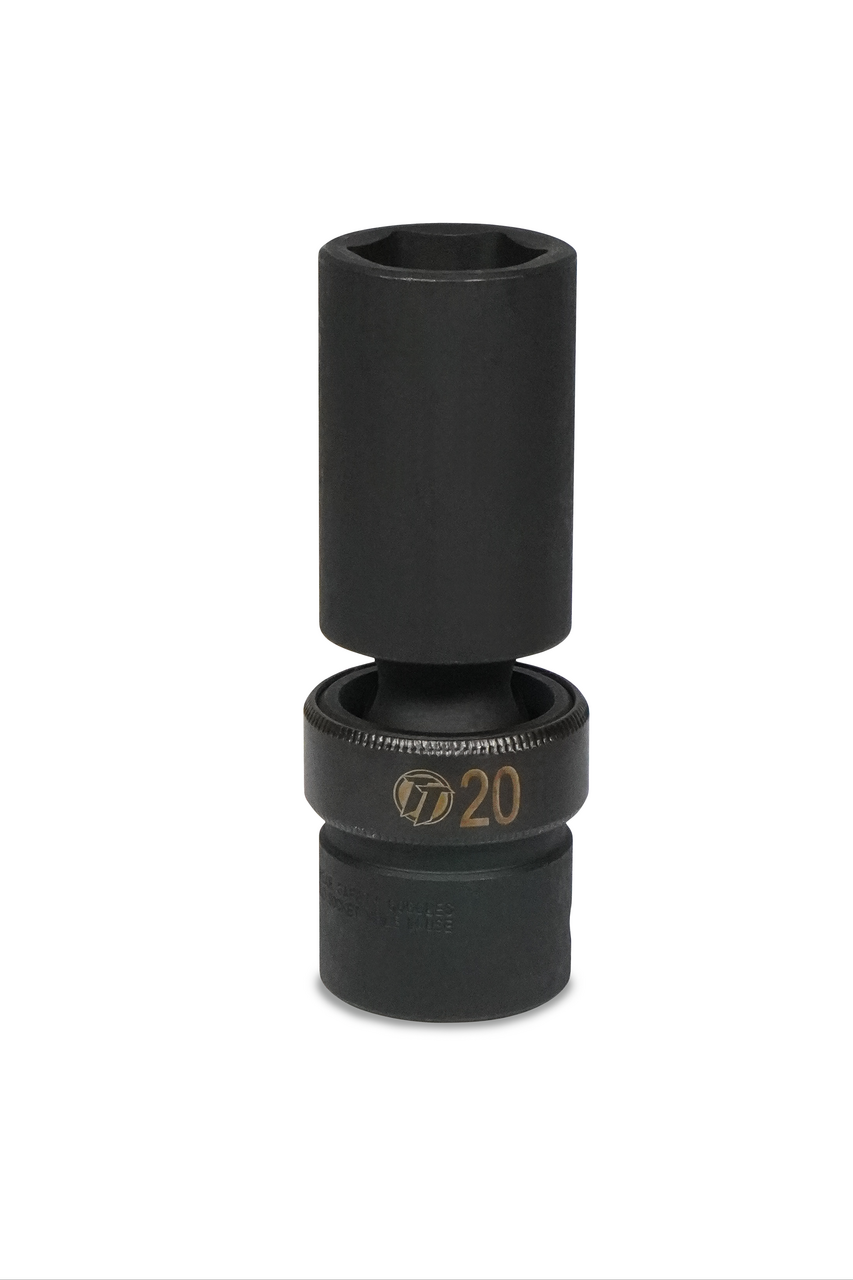 ToolTruck 1/2 Drive 20mm 6 Pt Deep Universal Impact Socket