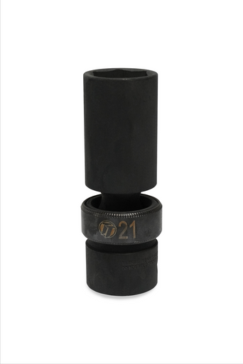 ToolTruck 1/2 Drive 21mm 6 Pt Deep Universal Impact Socket