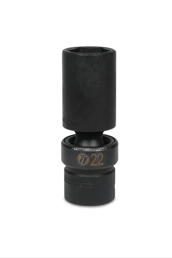 ToolTruck 1/2 Drive 22mm 6 Pt Deep Universal Impact Socket