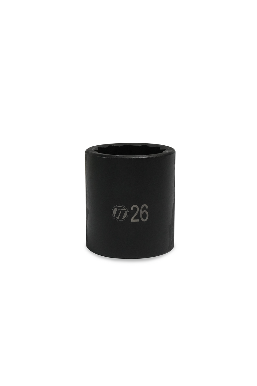 ToolTruck 1/2 Drive 26mm 12 Pt Impact Socket