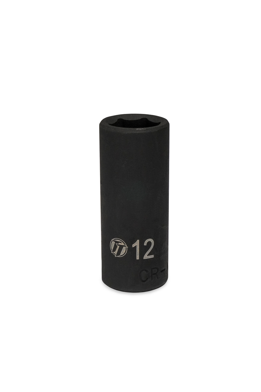 ToolTruck 3/8 Drive 12mm 6 Pt Mid-Length Impact Socket